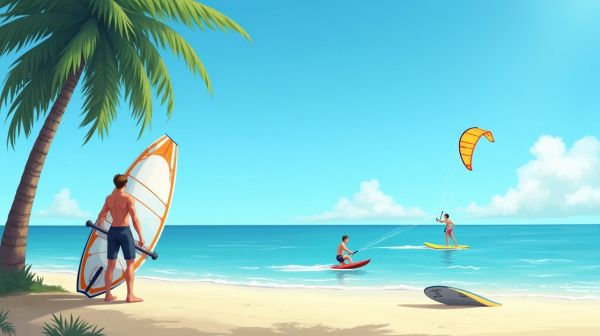 Réussir le choix de sa planche de kitesurf adaptée